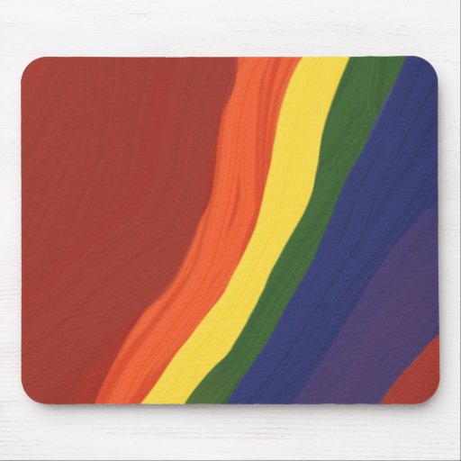 Rainbow Colors Mouse Pad Zazzle