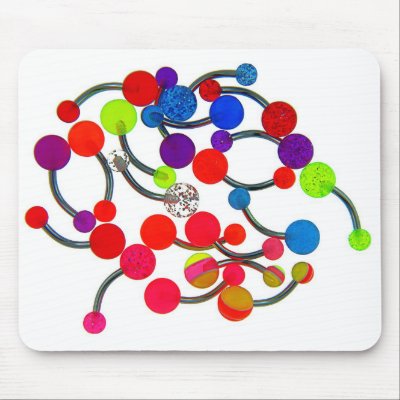RAINBOW COLORS MOUSE PADS by MARISHKA