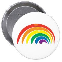 Rainbow Colors Pinback Buttons