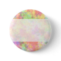 Rainbow Colors. Pretty, Colorful Clouds. Pinback Button