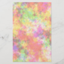Rainbow Colors. Pretty, Colorful Clouds. Flyer