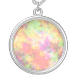 Rainbow Colors. Pretty, Colorful Clouds. Jewelry