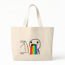 Rainbow Computer Face Guy
