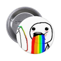 Rainbow Computer Face Guy Buttons