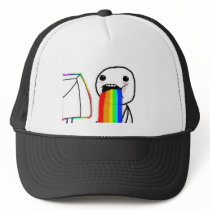 Rainbow Computer Face Guy