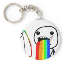 Rainbow Computer Face Guy