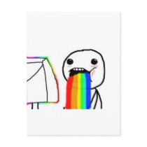 Rainbow Computer Face Guy