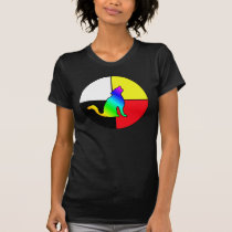 Rainbow Coyote t-shirts