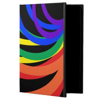 Rainbow Crescent Pattern Powis iPad Air 2 Case