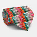 Rainbow Crocs 1 Tie by donnacorless Rainbow Crocs 1 Tie