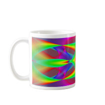 Rainbow Curve Mug by zwicky Rainbow Curve Mug