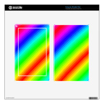 Rainbow Customizable Kindle Fire Skin