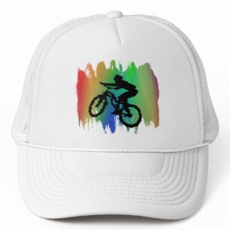 Rainbow Cycling Hat