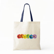 Rainbow Daisies Bags