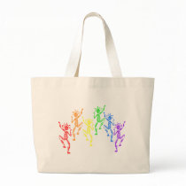 Rainbow Dancers bags by BambiW Rainbow Dancers bags
