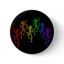 Rainbow Dancers buttons
