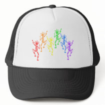 Rainbow Dancers hats