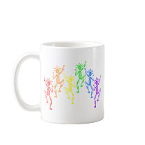 Rainbow Dancers mugs by BambiW Rainbow Dancers mugs