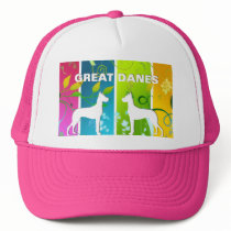 Rainbow Danes hats
