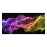 Rainbow_dark Customized Photo Card