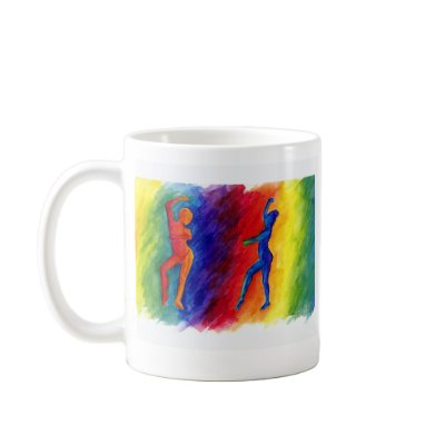 Rainbow Degas Mug by donnabellas
