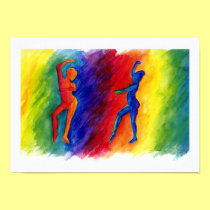 Rainbow Degas Poster Print posters
