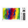 Rainbow Degas Stamp