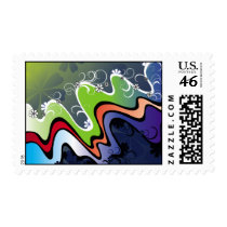 rainbow design postage by VioDeSign rainbow design postage