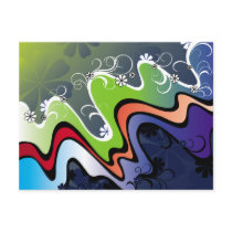 rainbow design postcards by VioDeSign rainbow design postcards