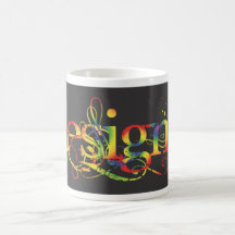 Rainbow Designer Mug