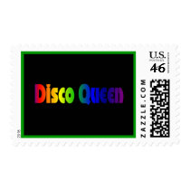 Rainbow Disco Queen Stamps