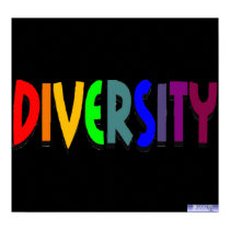Rainbow Diversity Poster posters