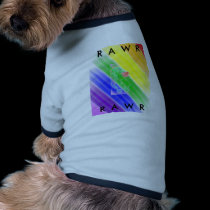 rainbow pet clothing