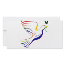 Rainbow Dove photo cards