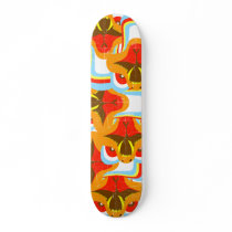 Rainbow Dragon Face skateboards