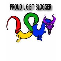 RAINBOW DRAGON PROUD LGBT BLOGGER t-shirts by RainbowDragonNetwork RAINBOW DRAGON PROUD LGBT BLOGGER t-shirts