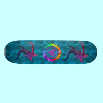 Rainbow Dragon skateboards