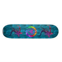 Rainbow Dragon Skate Boards