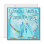 Rainbow Dreams Wedding Invitation