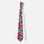 Rainbow Drops Tie-Dye Tie