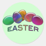 Rainbow Easter Eggs Sticker