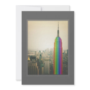 Empire State Building Rainbow