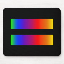 Rainbow Equal mousepads by JaZilla Rainbow Equal mousepads