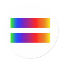 Rainbow Equal stickers