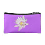 Rainbow Etching Lotus wristlet