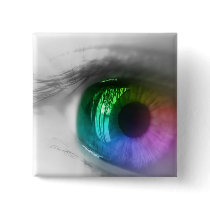rainbow eye Button