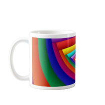 Rainbow Eye mugs by niagaragirl Rainbow Eye mugs