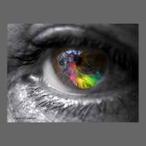 Rainbow Eye posters