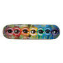 Rainbow Eyez Drip Skateboard
