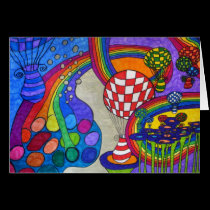 Rainbow Factory Card cards